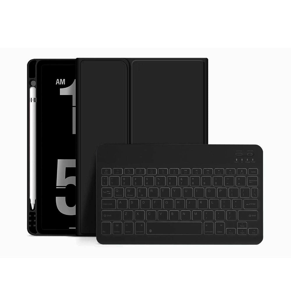 iPad 11" (2025) / iPad 10.9" (2024/2022) Tech-Protect Keyboard Cover - Engelsk Layout - Sort