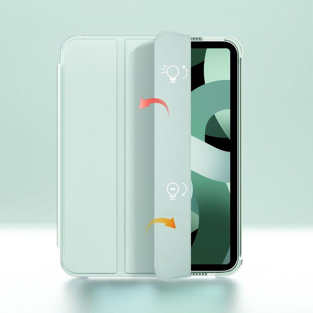 iPad 11" (2025) / iPad 10.9" (2024/2022) Tech-Protect SC Hybrid Cover m. Apple Pencil Holder - Lyserød / Gennemsigtig
