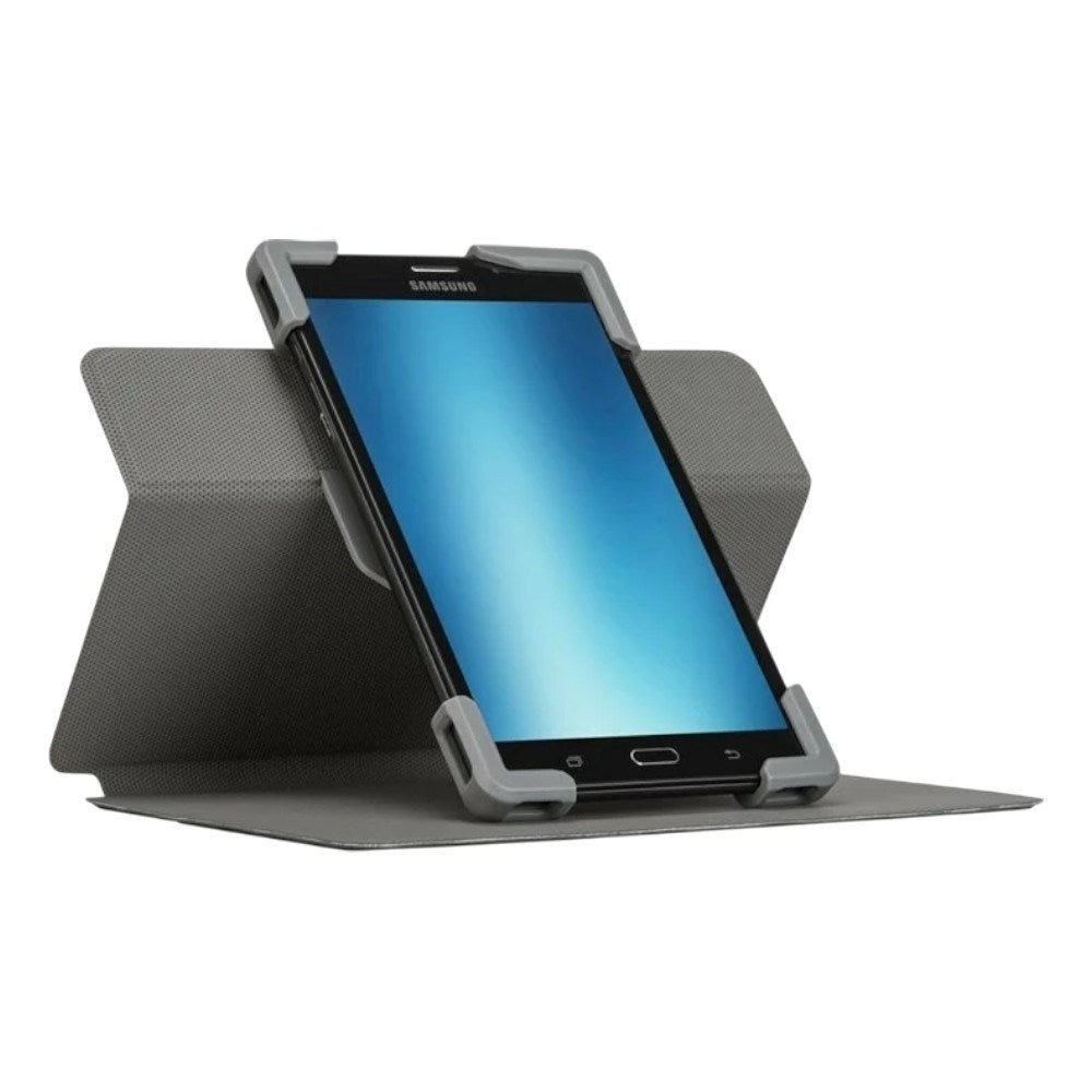 Universal Kunstlæder Flip Cover 7-8.5" Targus SafeFit m. Ståfunktion - Sort