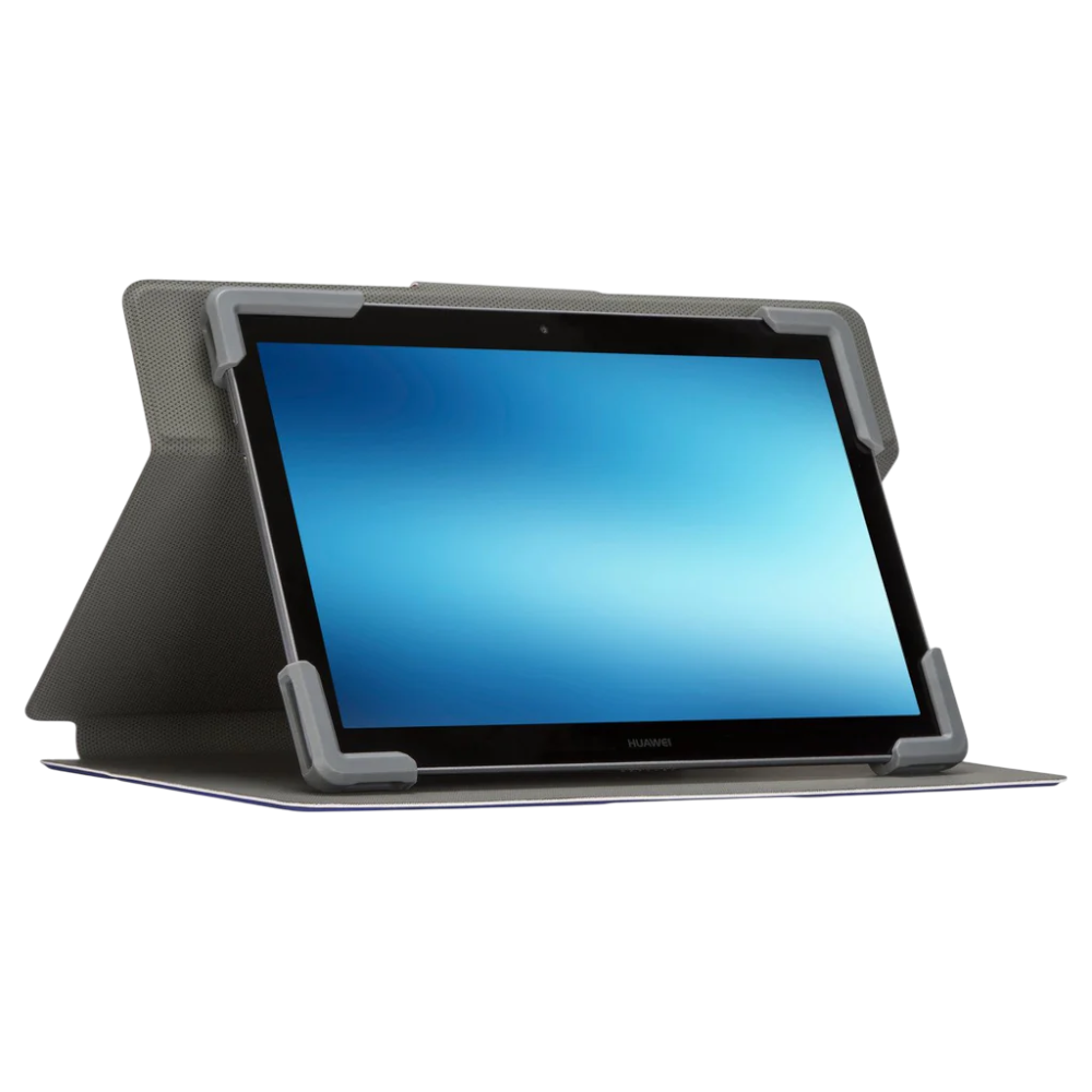 Universal Kunstlæder Flip Cover 9-10.5" Targus SafeFit m. Ståfunktion - Blå