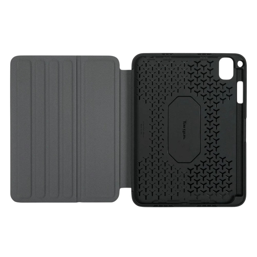 iPad Mini (2021) Targus Click-In Flip Cover m. Ståfunktion - Sort