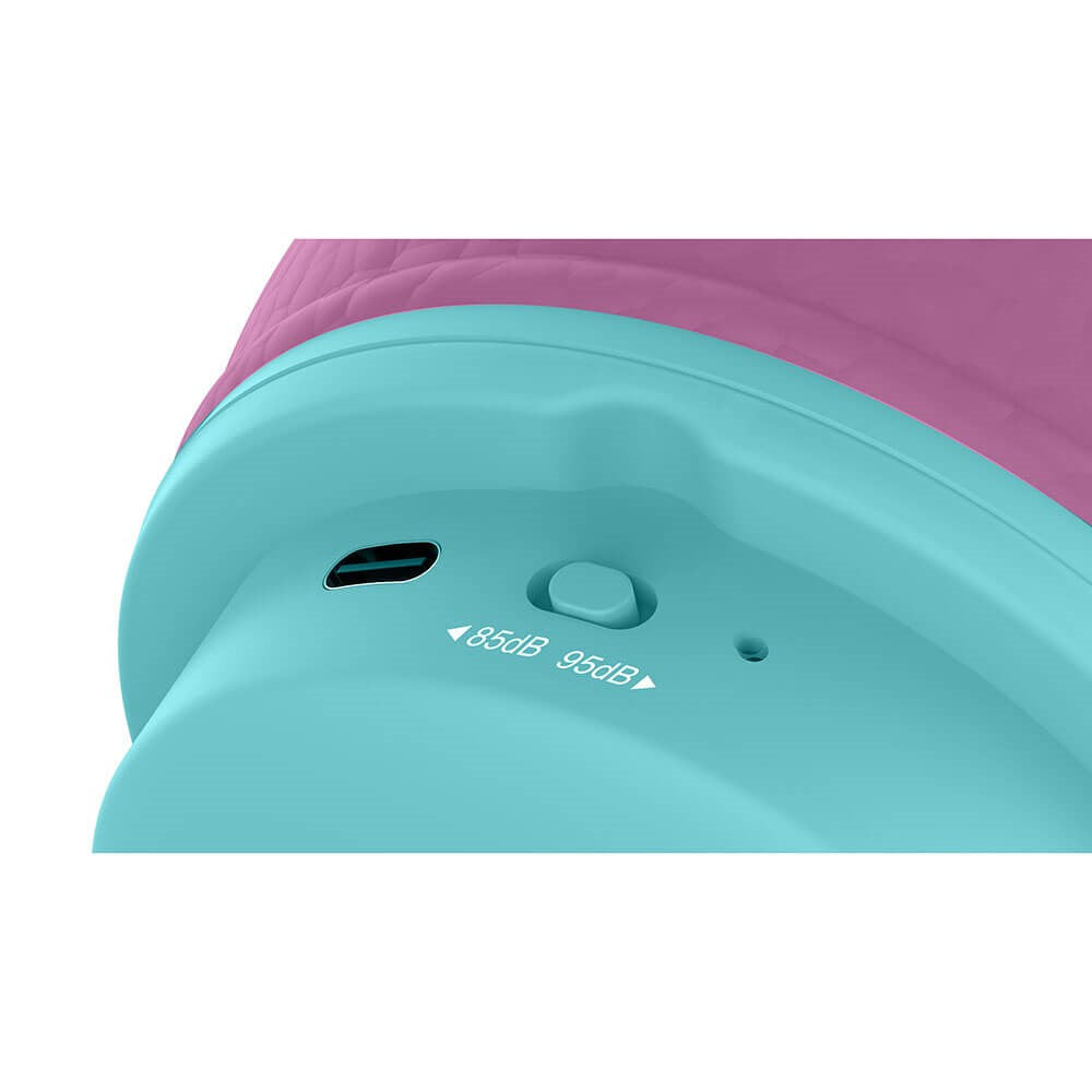 Trådløst Børne Headset On-Ear 85-95dB - L.O.L Surprise - Lyserød / Turkis