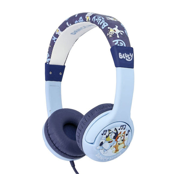 Bluey OTL On-Ear Headset til Børn m. Jackstik - Max. 85dB - Blå