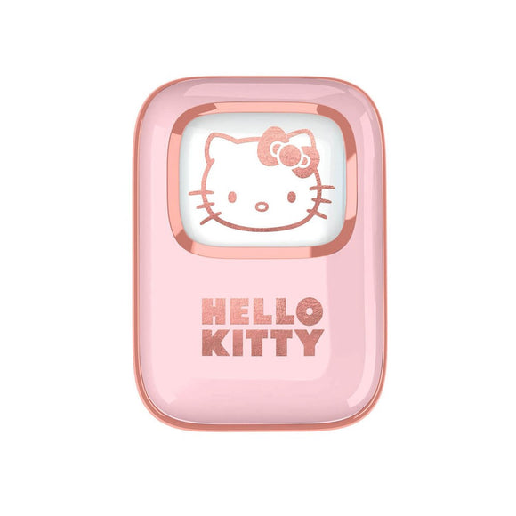 Hello Kitty OTL True Wireless In-Ear Headset m. Skub-Op Opladningsetui - Lyserød