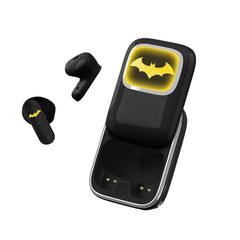 Batman OTL True Wireless In-Ear Headset m. Skub-Op Opladningsetui - Sort / Gul