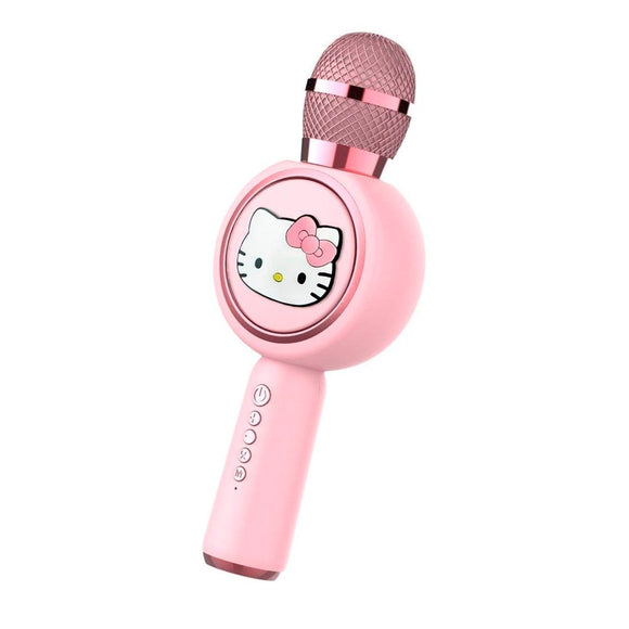 OTL Karaoke Mikrofon m. LED Lys - Hello Kitty