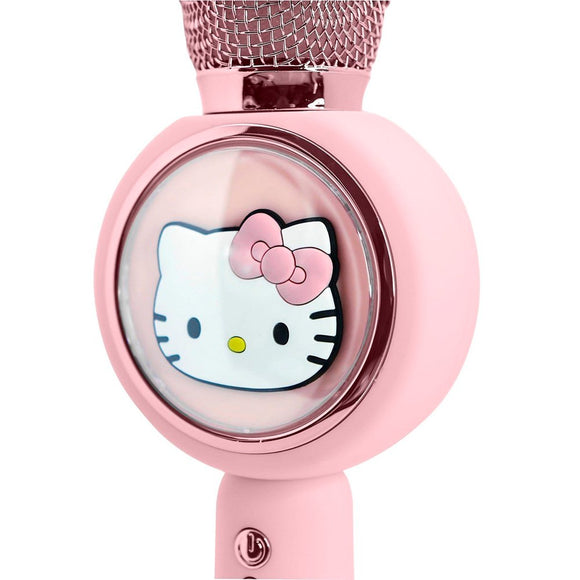 OTL Karaoke Mikrofon m. LED Lys - Hello Kitty