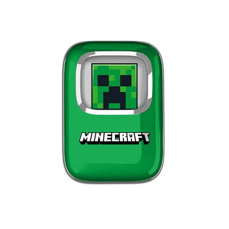 Minecraft OTL True Wireless In-Ear Headset m. Skub-Op Opladningsetui - Grøn