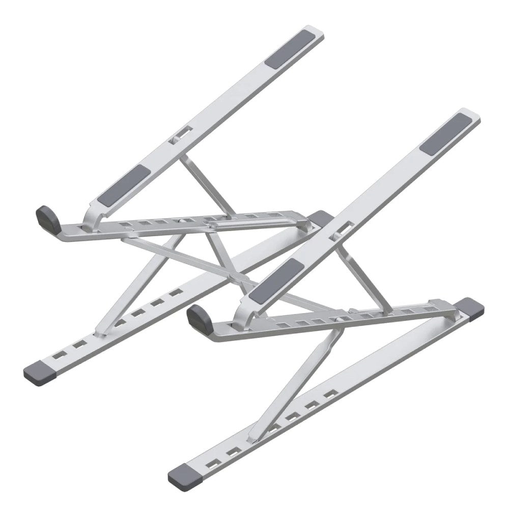 Desire2 Bærbar Laptop Stander - Mål: 10-15,6" - Sølv