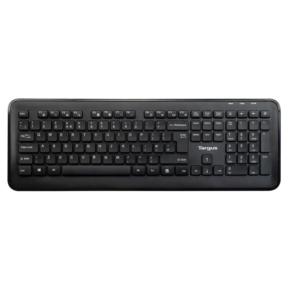 Bluetooth Tastatur og Mus Targus - Nordisk Layout - Sort
