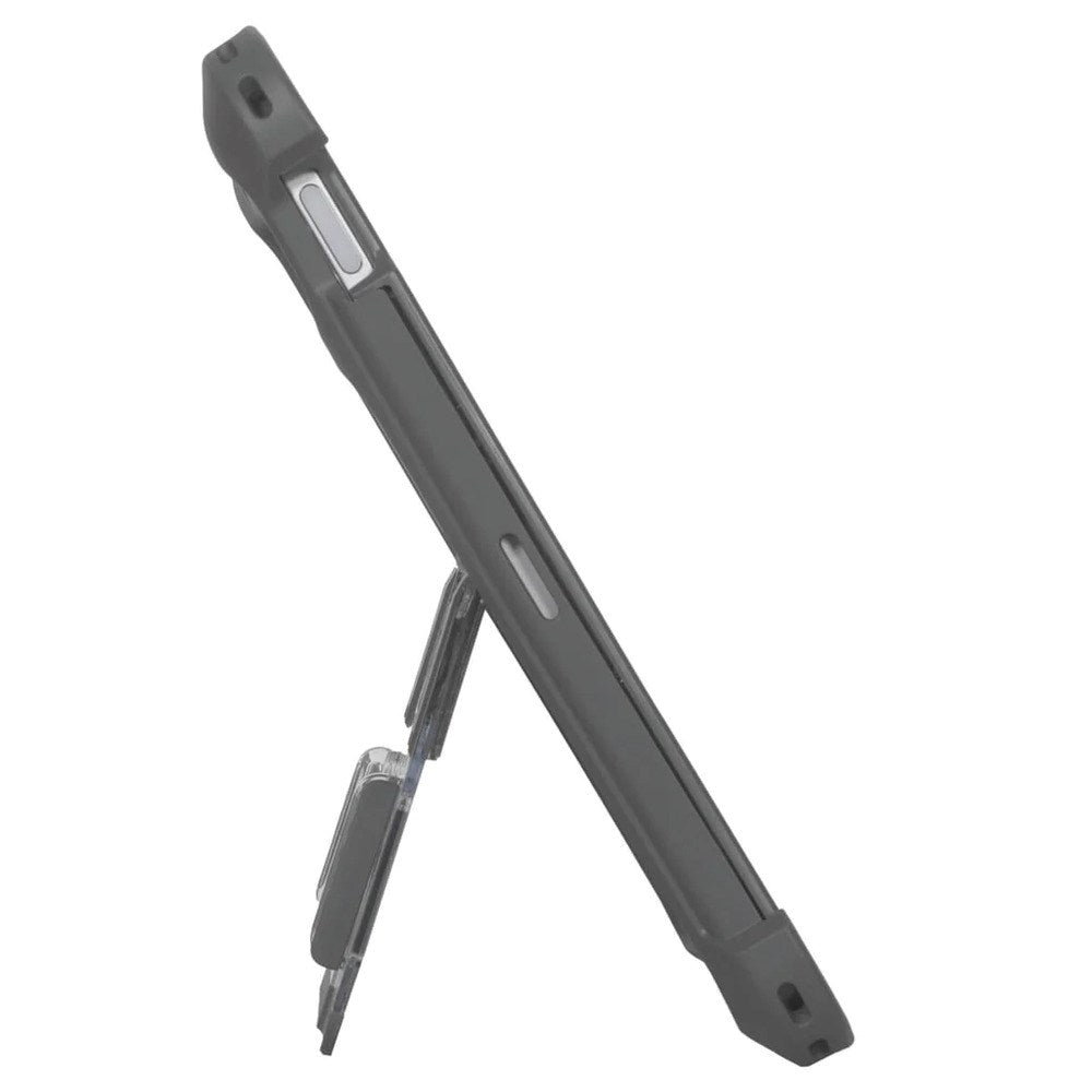 iPad Air 11" (2026 / 2025 / 2024) / iPad Air (2022 / 2020) / iPad Pro 11" (2022 / 2021 / 2020 / 2018) Targus Håndværker Cover m. Ståfunktion og Skærmbeskyttelse - Grå / Gennemsigtig