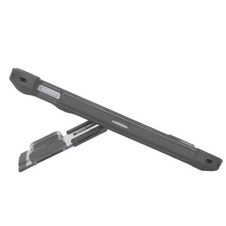 iPad Air 11" (2026 / 2025 / 2024) / iPad Air (2022 / 2020) / iPad Pro 11" (2022 / 2021 / 2020 / 2018) Targus Håndværker Cover m. Ståfunktion og Skærmbeskyttelse - Grå / Gennemsigtig
