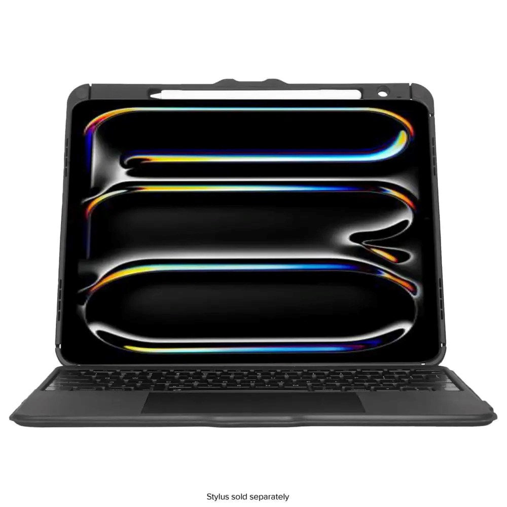 iPad Pro 13" (2025 / 2024) Targus VersaVu Keyboard Flip Cover - Nordisk Layout - Sort