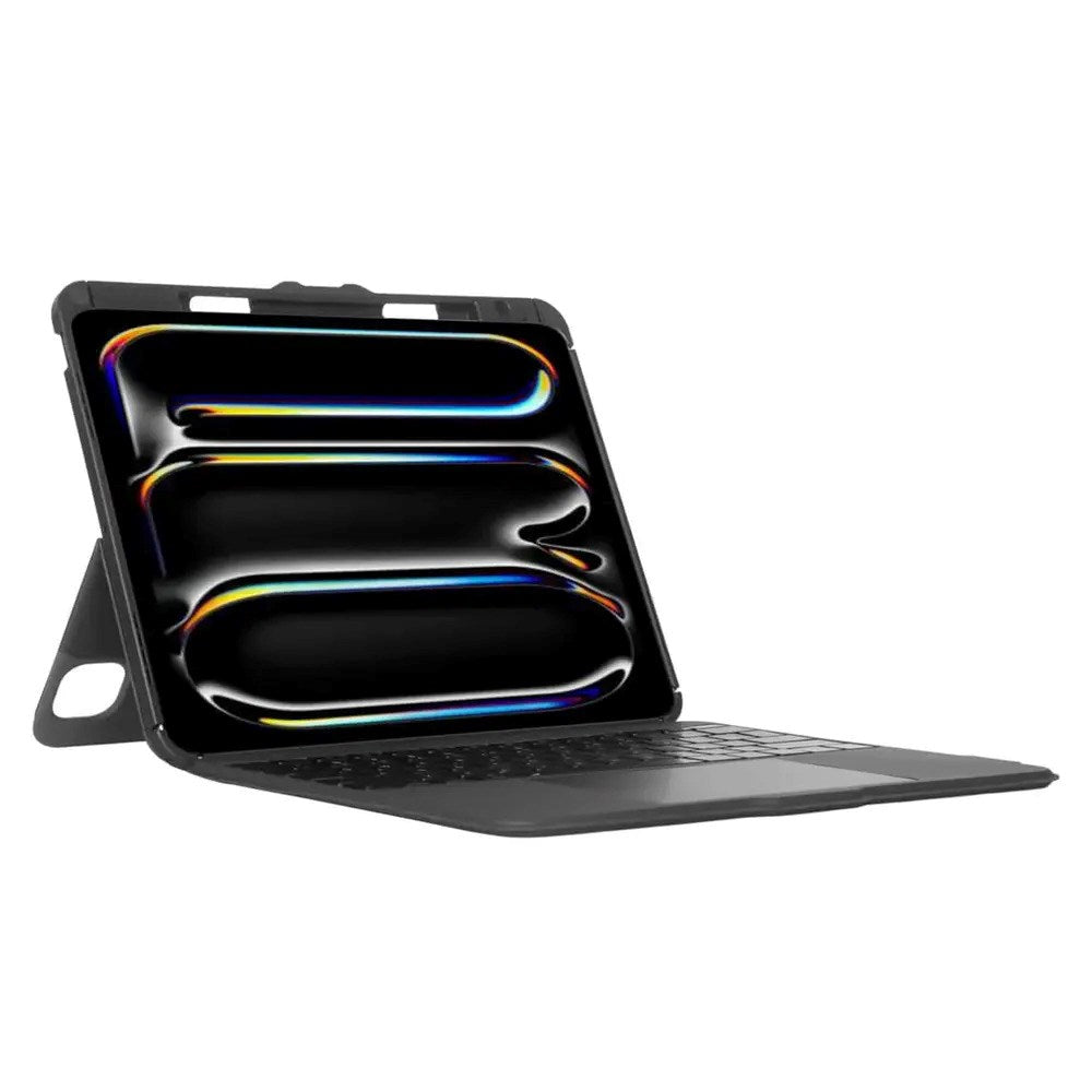 iPad Pro 13" (2025 / 2024) Targus VersaVu Keyboard Flip Cover - Nordisk Layout - Sort