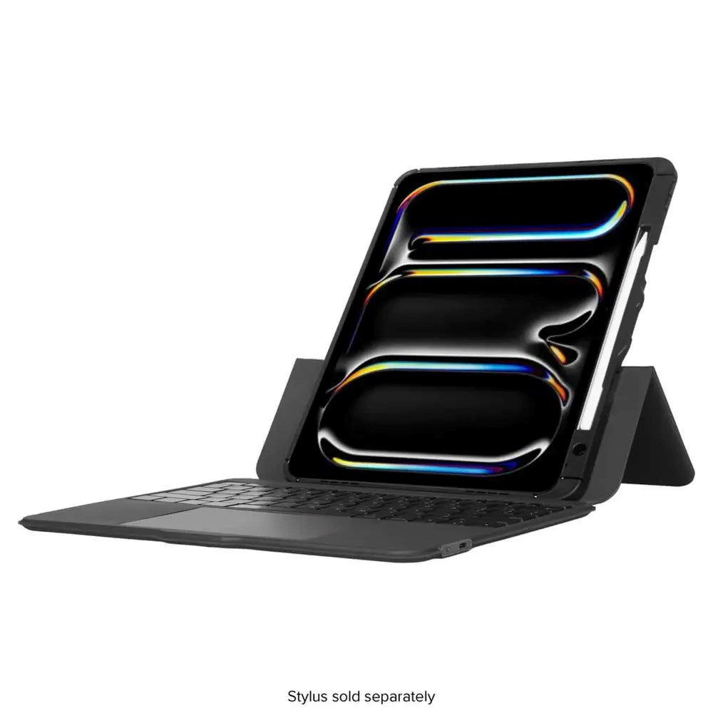 iPad Pro 13" (2025 / 2024) Targus VersaVu Keyboard Flip Cover - Nordisk Layout - Sort