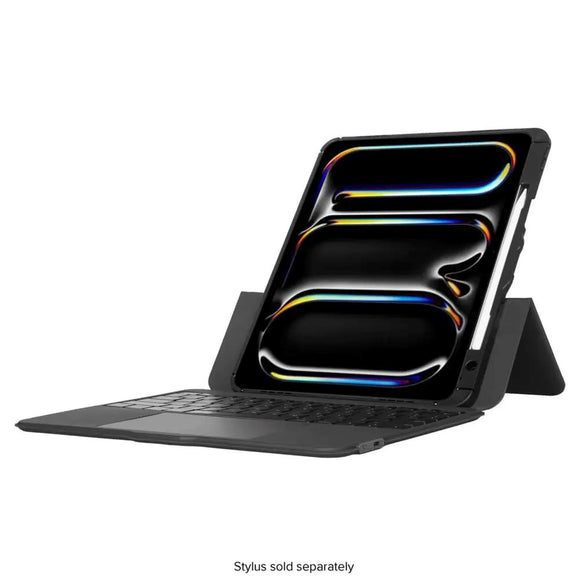 iPad Pro 13" (2025 / 2024) Targus VersaVu Keyboard Flip Cover - Nordisk Layout - Sort