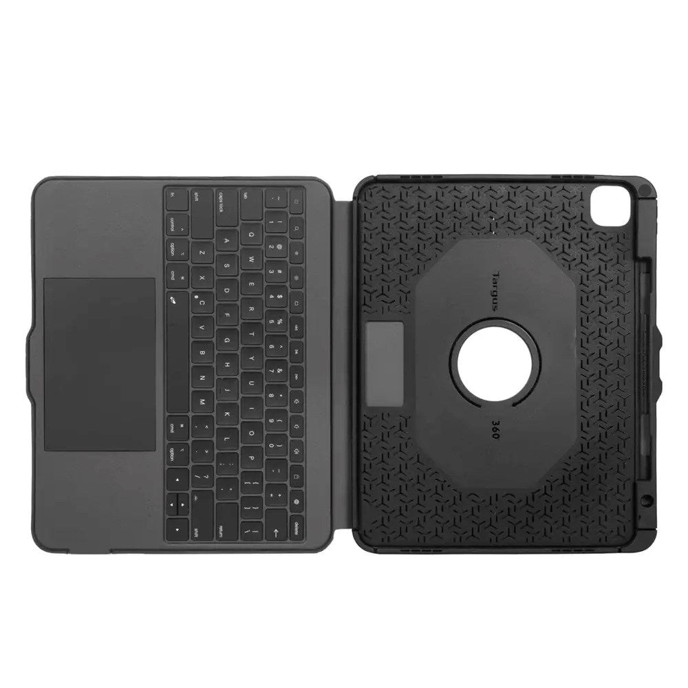 iPad Pro 13" (2025 / 2024) Targus VersaVu Keyboard Flip Cover - Nordisk Layout - Sort