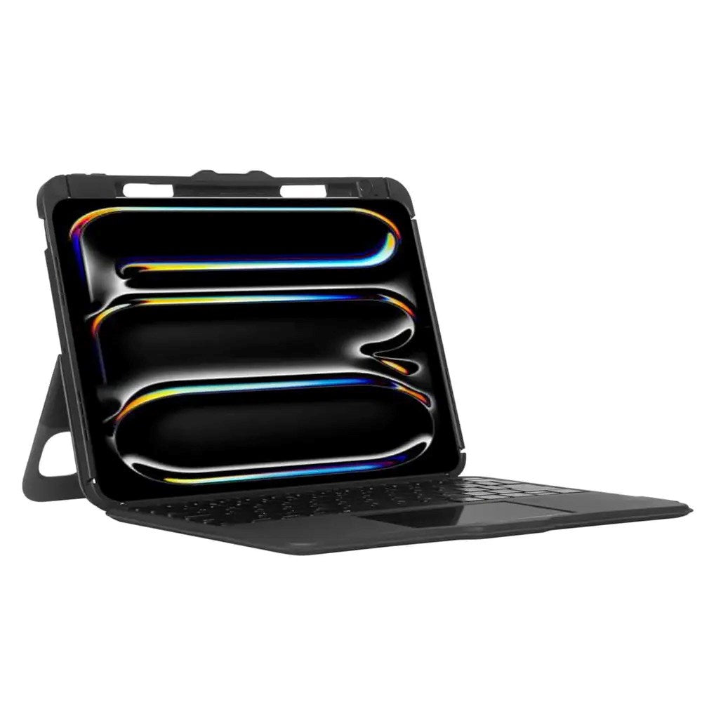 iPad Pro 11" (2025 / 2024) Targus VersaVu Keyboard Flip Cover - Nordisk Layout - Sort