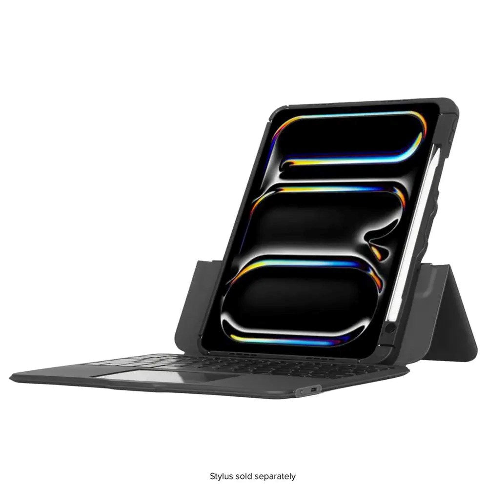 iPad Pro 11" (2025 / 2024) Targus VersaVu Keyboard Flip Cover - Nordisk Layout - Sort