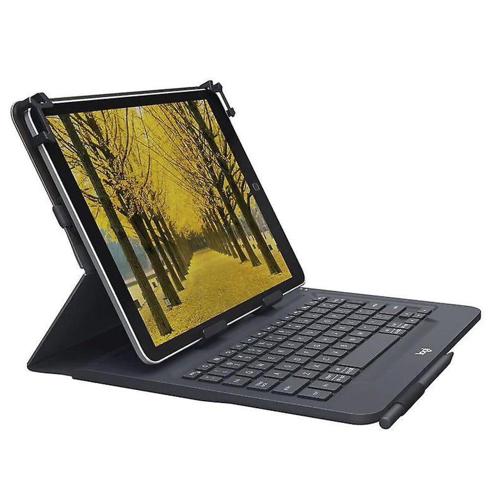 Logitech Folio Keyboard m. Etui (228x157 - 261x185mm) (Dansk-Nordisk)