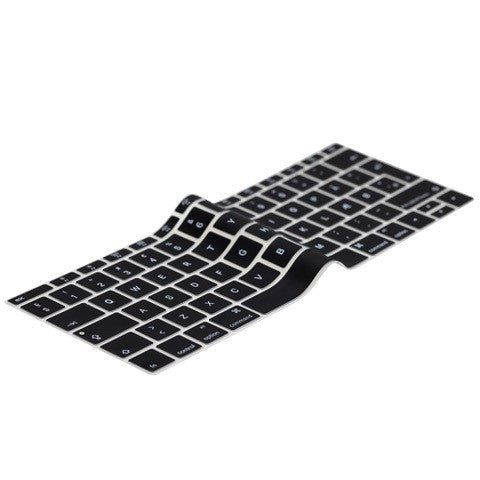 Philbert MacBook Pro 13" (2017) / 12" (2015 - 2019) Keyboard Cover m. Dansk Tastatur - Sort