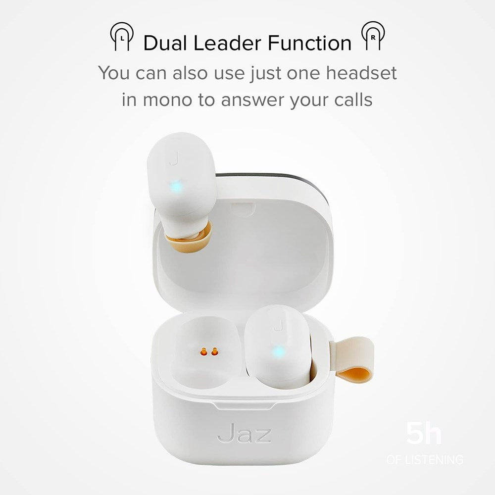 Jaz Airon True Wireless In-Ear Bluetooth Høretelefoner - Hvid