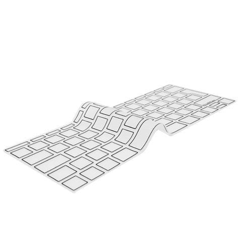 Philbert MacBook Pro 13" (2017) / 12" (2015 - 2019) Keyboard Cover m. Europæisk Tastatur - Transparent / Sort