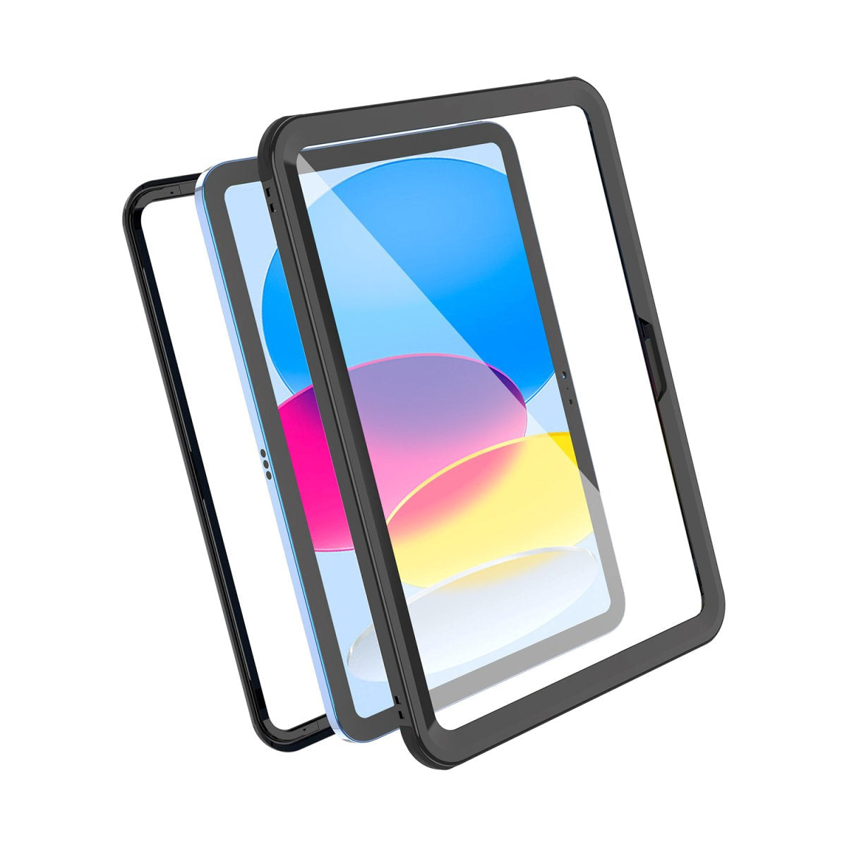 iPad 11" (2025) / iPad 10.9" (2024/2022) 4smarts Active Pro Rugged Case Stark (Vandtæt Cover) - Sort
