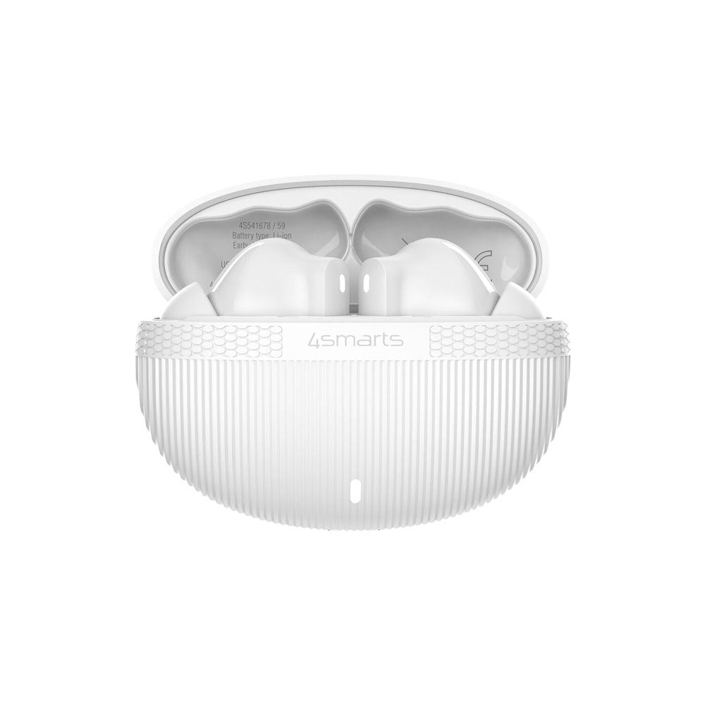 4smarts True Wireless SkyBuds Pro Høretelefoner m. Aktiv Støjreduktion - In-Ear - Hvid