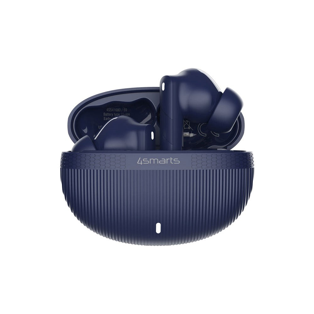 4smarts True Wireless SkyBuds Pro Høretelefoner m. Aktiv Støjreduktion - In-Ear - Blå