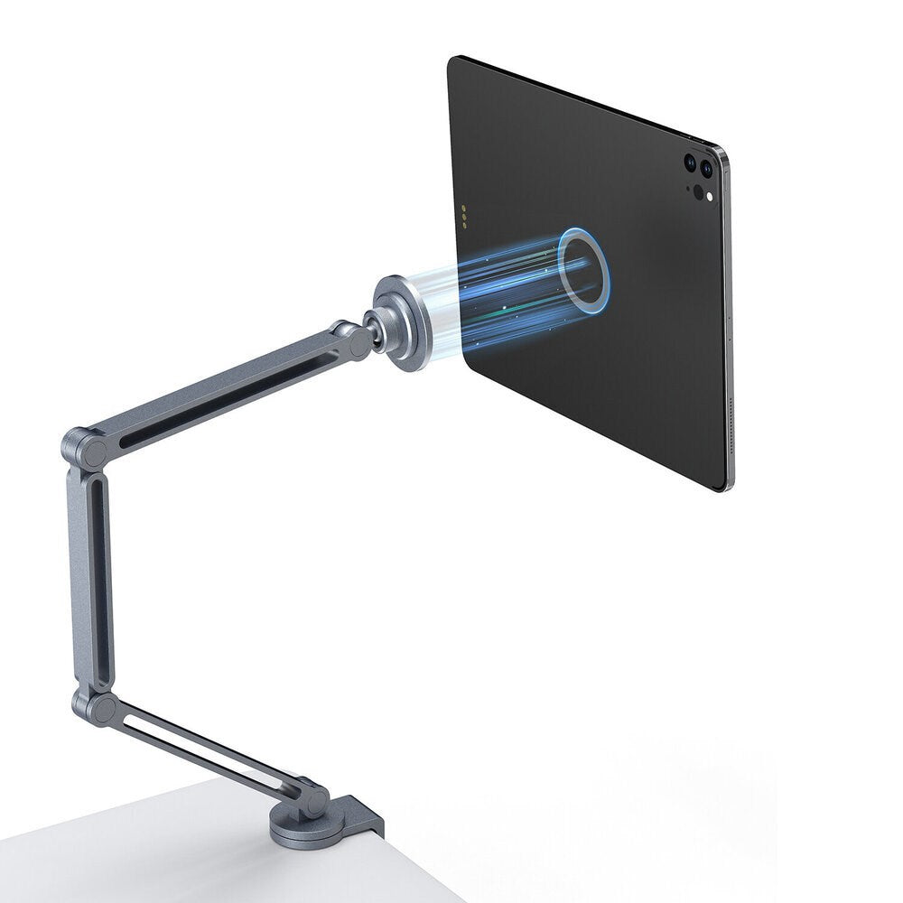 4Smarts ErgoPro Magnetisk Tablet Holder m. Skrivebordsklemme - Grå