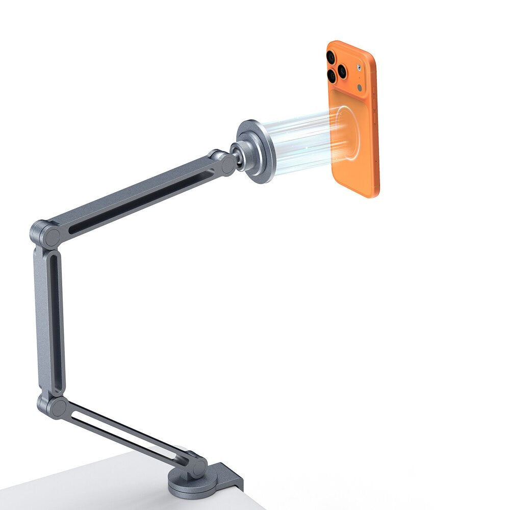 4Smarts ErgoPro Magnetisk Tablet Holder m. Skrivebordsklemme - Grå
