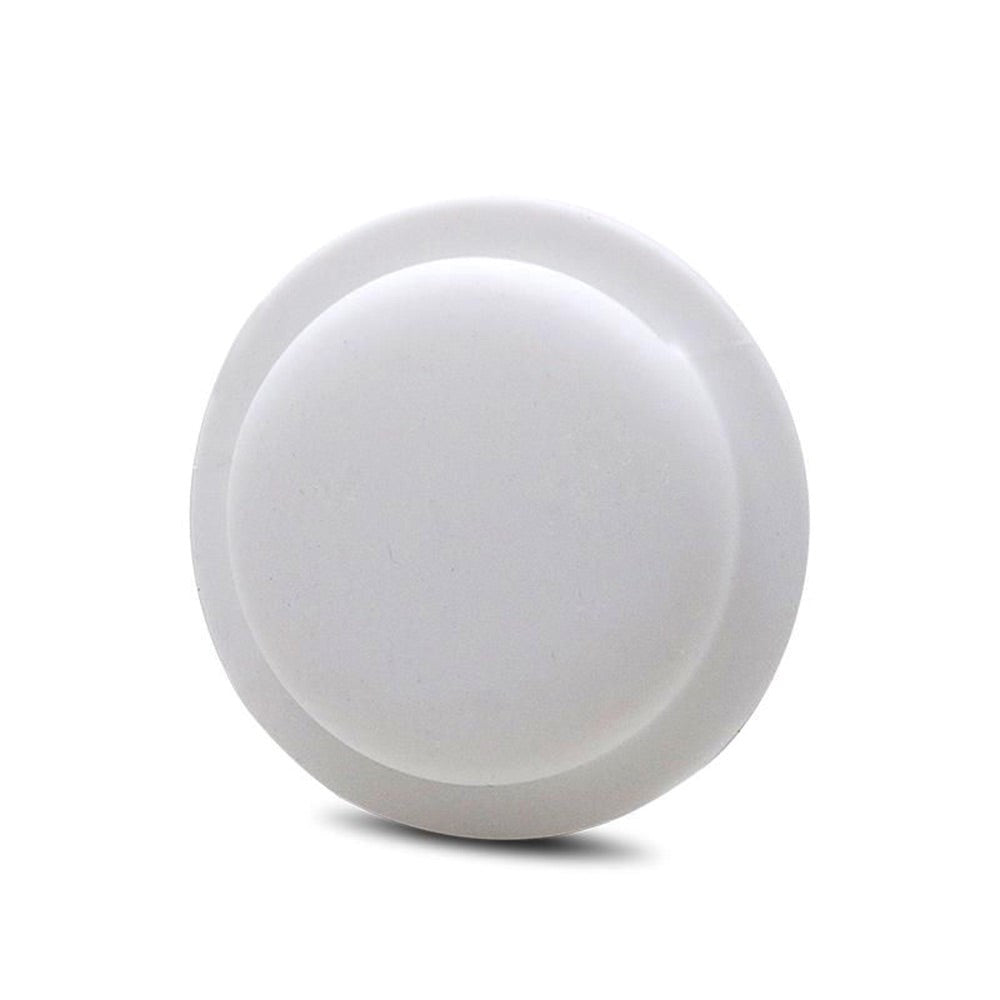 eSTUFF Stick-On Silikone Cover til AirTag 1. & 2. Gen. - Hvid