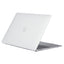 MacBook Air 13 M5/M4/M3/M2 (2026-2022) eSTUFF Hardshell Cover - Mat Gennemsigtig