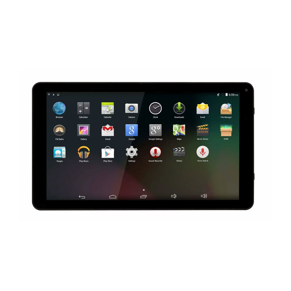 Denver TIQ-10394 Tablet 10.1" med Android 8.1 GO - 1 RAM & 32 GB - 4.400mAh - Sort