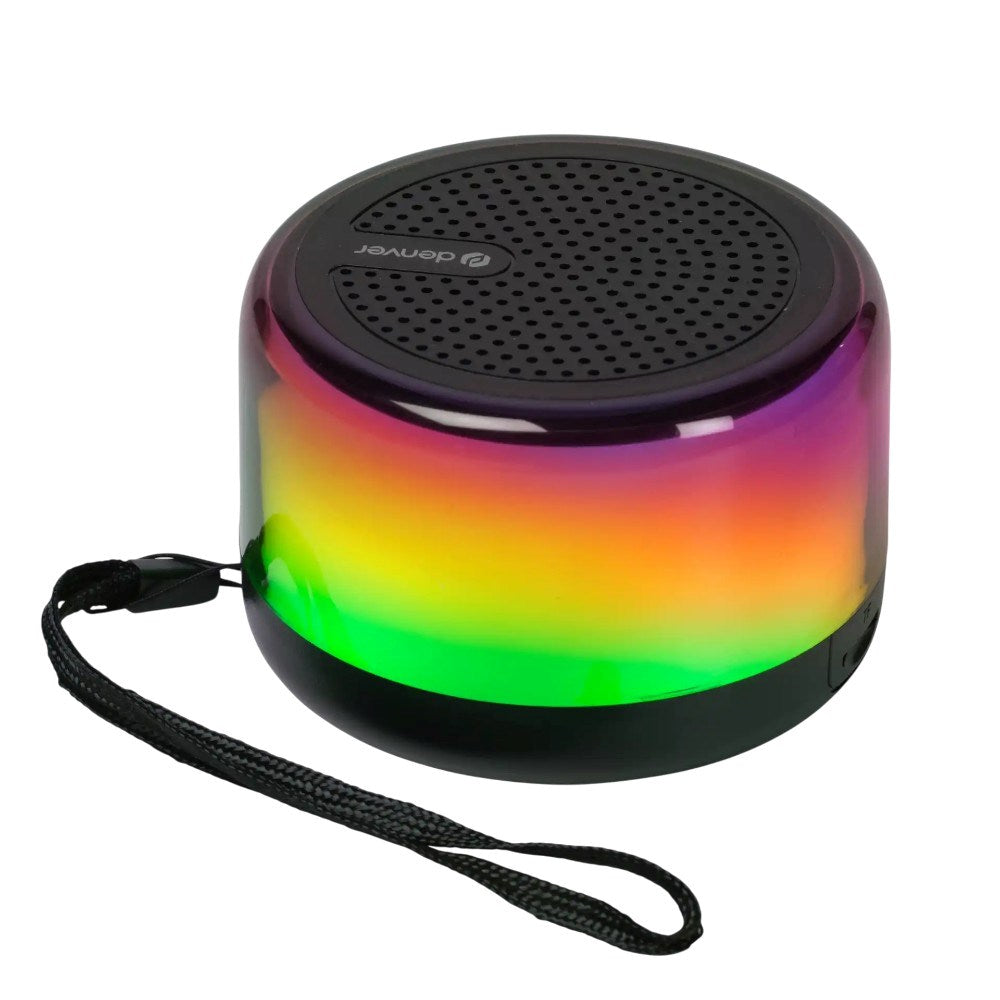 Denver BTP-103 Bluetooth Højttaler m. Strop - Sort