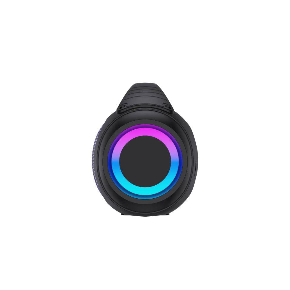 Denver BTG-618 Bluetooth Højtaler m. Farverigt LED Lys - Sort