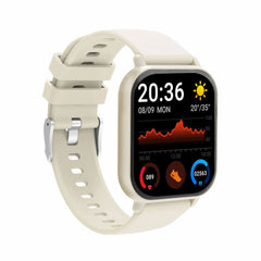 Denver SWC-176BE Smartwatch m. Søvn- og Fitnesstracker - Silikone Rem - Beige