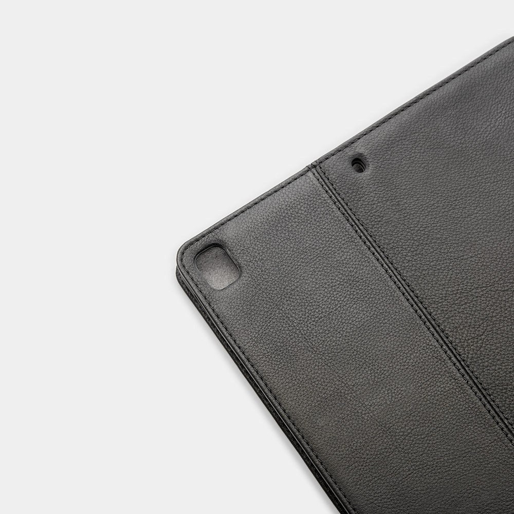 Trunk iPad 10.2 (2021 / 2020 / 2019) / Air 10.5 (2019) Ægte Læder Cover - Black
