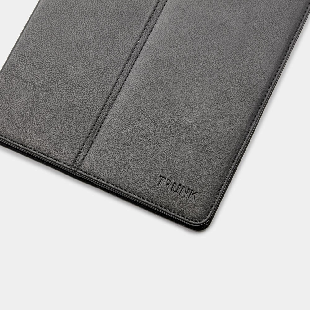 Trunk iPad 10.2 (2021 / 2020 / 2019) / Air 10.5 (2019) Ægte Læder Cover - Black