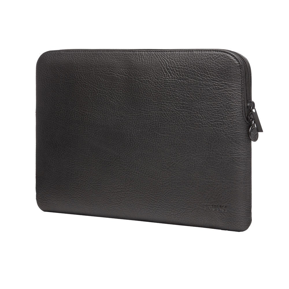 Trunk Vegansk Læder Sleeve til Macbook 13" (30,5 x 22 x 2 cm) - Black Apple Peel