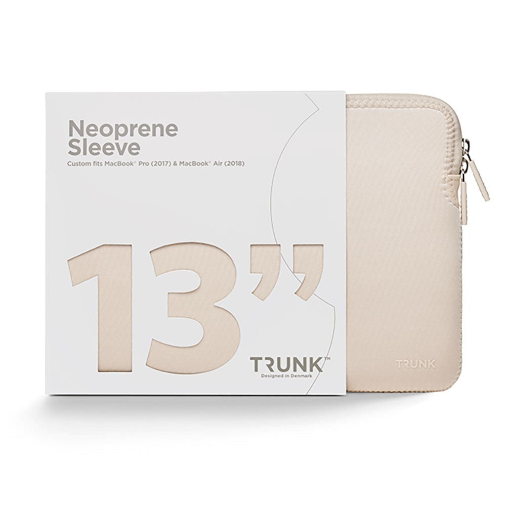 Trunk Neopren Sleeve Til MacBook / Laptop 13" (32 x 22,5 x 2 cm) - Moonlight