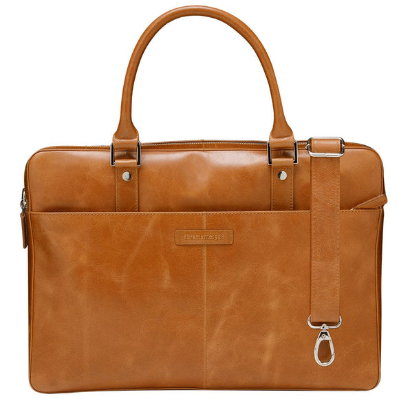 dbramante1928 Rosenborg Business Ægte Læder Laptop / MacBook Taske (270 x 380mm) 2. Gen - Tan
