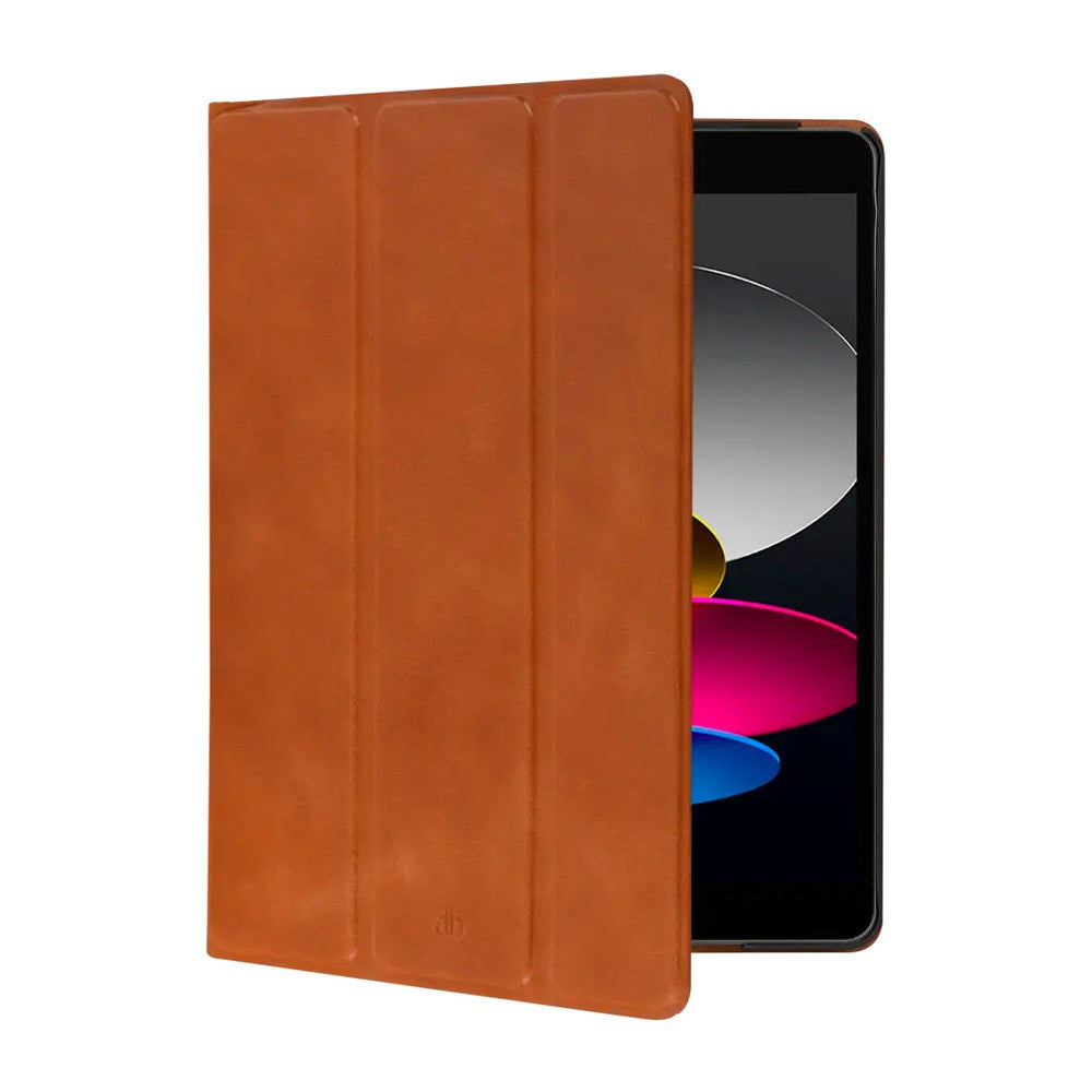 iPad 10.2" (2021 / 2020 / 2019) dbramante1928 Risskov Ægte Læder Flip Cover - Tan