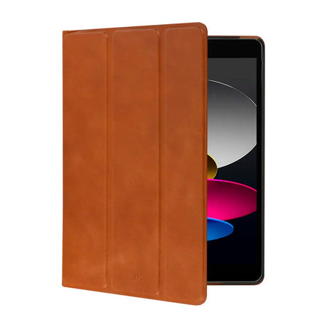 iPad 10.2" (2021 / 2020 / 2019) dbramante1928 Risskov Ægte Læder Flip Cover - Tan