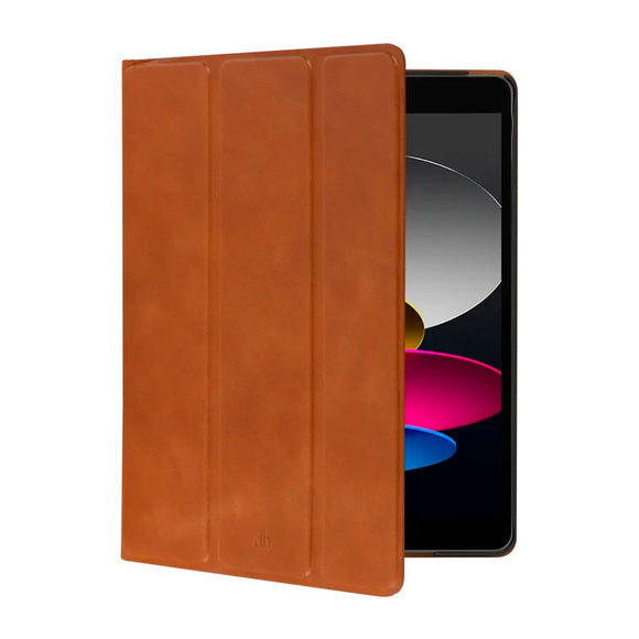 iPad 10.2" (2021 / 2020 / 2019) dbramante1928 Risskov Ægte Læder Flip Cover - Tan