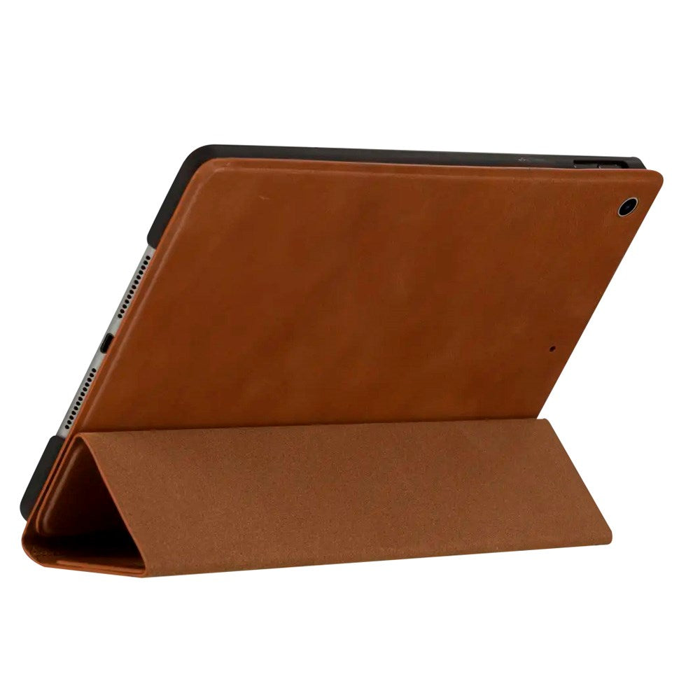 iPad 10.2" (2021 / 2020 / 2019) dbramante1928 Risskov Ægte Læder Flip Cover - Tan
