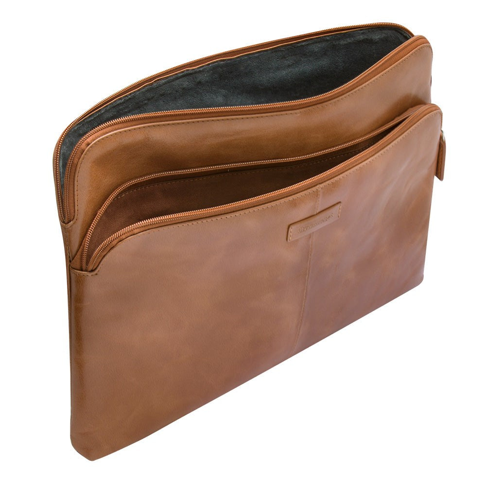 dbramante1928 Skagen Pro+ Ægte Læder Sleeve Til MacBook / Laptop (312 x 220mm) - CO2 Neutralt - Tan