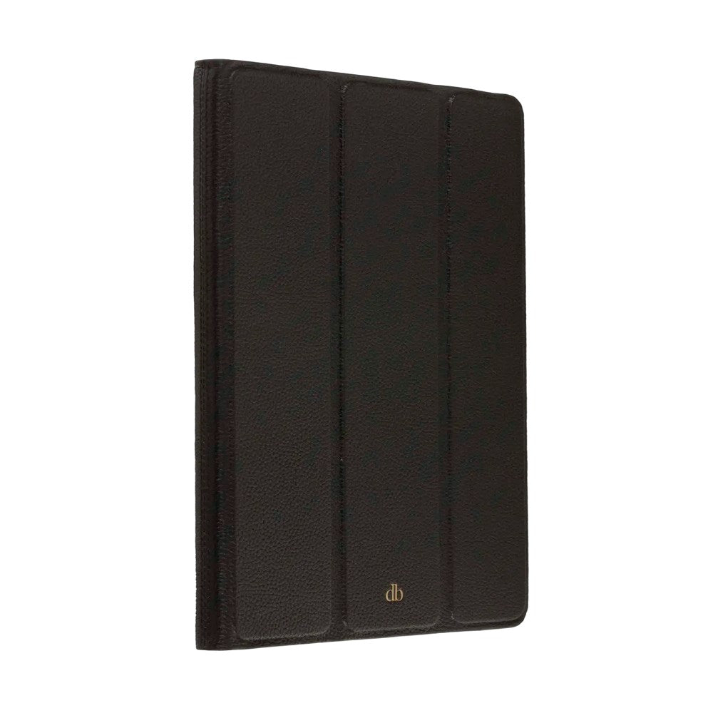 iPad 10.2" (2021 / 2020 / 2019) dbramante1928 Milan Ægte Læder Flip Cover - Night Black
