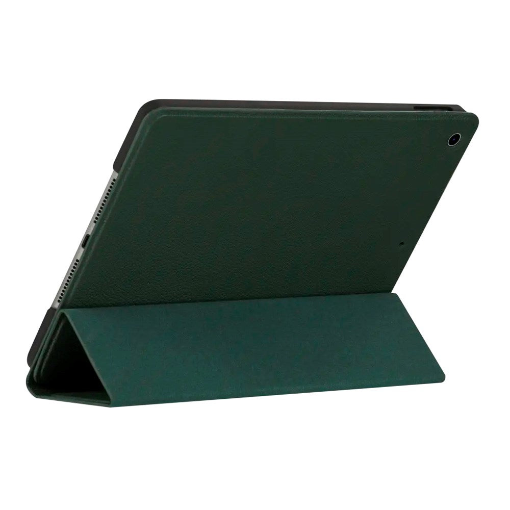 iPad 10.2" (2021 / 2020 / 2019) dbramante1928 Milan Ægte Læder Flip Cover - Evergreen